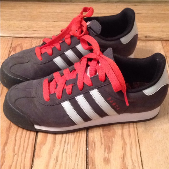 adidas samoa black and red